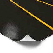 Minimalistische Retro Wall Art Perfect Poster (Hoek)