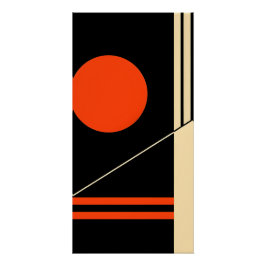 Minimalistische Retro Wall Art Perfect Poster