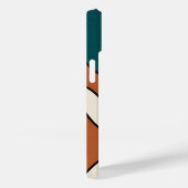 Minimalistische retrogolven Case-Mate iPhone case (Achterkant / Rechts)