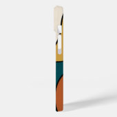 Minimalistische retrogolven Case-Mate iPhone case (Achterkant / Links)