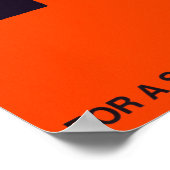 Minimalistische revisie voor een gezond nucleair b poster (Hoek)