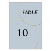 Minimalistische ringen bruiloft kaart (Voorkant)