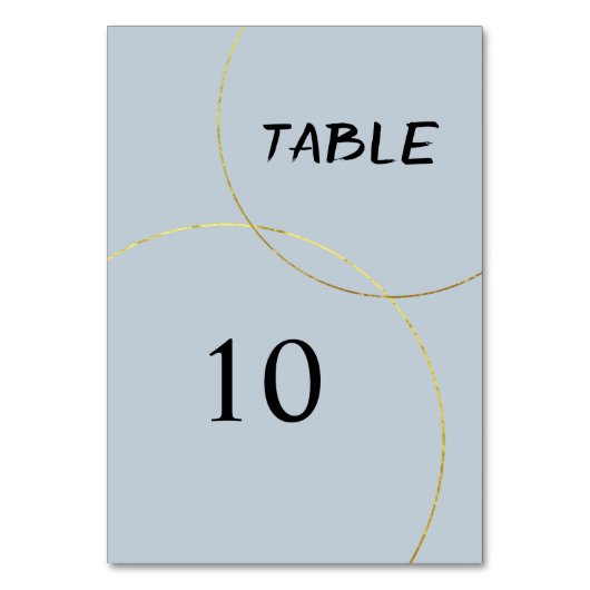 Minimalistische ringen bruiloft kaart (Voorkant)