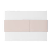 Minimalistische ringen bruiloft uitnodigingen wikkel (Achterkant Voorbeeld)