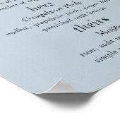 Minimalistische ringen "De Drinken" Trouwbordje Ba Poster (Hoek)