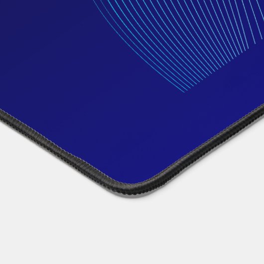 Minimalistische ritmische golven Harmonisch Levend Bureaumat (Hoek)