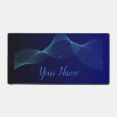 Minimalistische ritmische golven Harmonisch Levend Bureaumat (Voorkant)