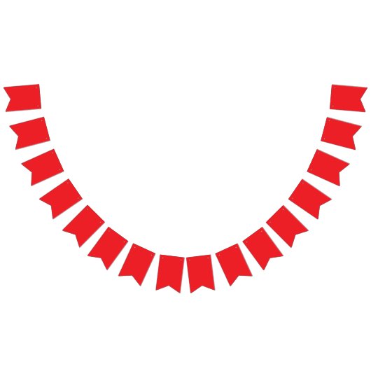Minimalistische rode kleur vlaggetjes (Alle)
