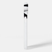 Minimalistische rode lippen Shh esthetische iphone Case-Mate iPhone Case (Achterkant / Rechts)