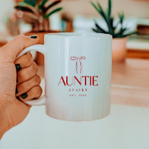 Minimalistische Rode Strik Tante Stichtingsdatum &