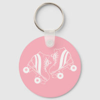 Minimalistische rolroze Schaatsen Derby Skating ro