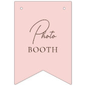 Minimalistische Romantische Line Art Bloemen Fotoc Vlaggetjes (Derde vlag)