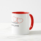 Minimalistische romantische mok – Ik kies jou. All (Voorkant rechts)