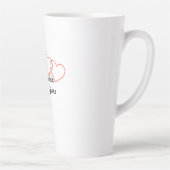 Minimalistische romantische mok – Ik kies jou. All (Rechts)