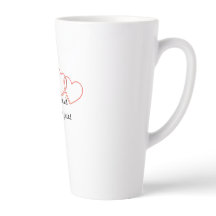 Minimalistische romantische mok – Ik kies jou. All