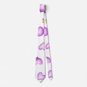 Minimalistische Romantische waterverf Stropdas (Voorkant)