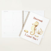 Minimalistische Romantische Zeetijd Zomer Planner (Display)