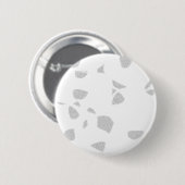 Minimalistische ronde knop | Moderne abstracte spe Button 5,7 Cm (Voorkant /achterkant)