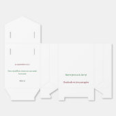 Minimalistische Royal Ballotin Bruiloft Bedankdoosjes (Ongevouwen)