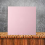 Minimalistische roze effen effen kleur tegeltje<br><div class="desc">Minimalistische roze effen effen kleur</div>