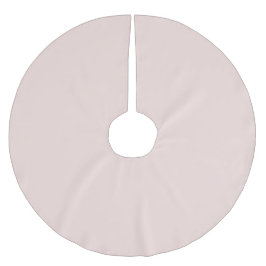 Minimalistische roze effen elegante chique kerstboom rok