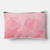 Minimalistische Roze Geometrische Aangepaste Acces Etui (Achterkant)