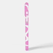 Minimalistische roze Koe print Case-Mate iPhone Case (Achterkant / Links)