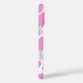 Minimalistische roze Koe print Case-Mate iPhone Case (Achterkant / Rechts)
