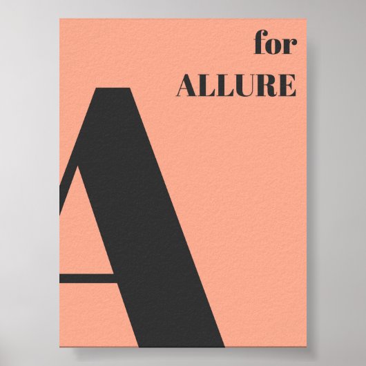 Minimalistische roze pastel letter print typografi (Voorkant)