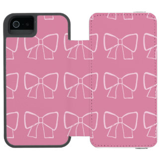 Minimalistische roze strik