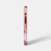 Minimalistische Rozen Petal Texture iPhone Case Hoesje (Linkerkant)