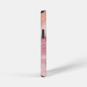 Minimalistische Rozen Petal Texture iPhone Case Hoesje (Rechterkant)