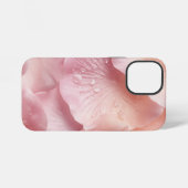 Minimalistische Rozen Petal Texture iPhone Case Hoesje (Achterkant horizontaal)