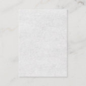 Minimalistische RSVP QR Code Trouwkaart Informatiekaartje (Achterkant)