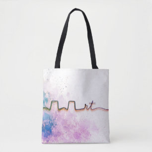 Minimalistische RT-design Geïnspireerd door inha Tote Bag