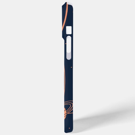 Minimalistische ruimte iPhone 15 Pro Max hoesje (Achterkant / Links)