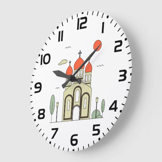 Minimalistische Russisch-Orthodoxe Kerk Grote Klok (Hoek)