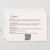 Minimalistische Rust Burnt Sinaasappel terracotta  Kaart (Voorkant)