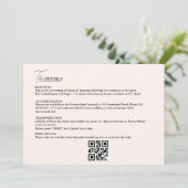 Minimalistische Rust Burnt Sinaasappel terracotta  Kaart (Staand voorkant)