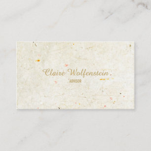 Minimalistische rustieke Antiek professional Visitekaartje