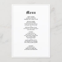 Minimalistische rustieke gotische elegante bruilof