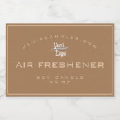 Minimalistische rustieke Logo Sjabloon Eenvoudige  Voedselcontainer Etiket (Enkel label)