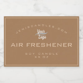 Minimalistische rustieke Logo Sjabloon Eenvoudige  Voedselcontainer Etiket