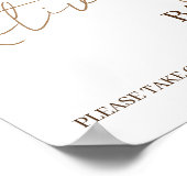 Minimalistische rustieke op maat gemaakte Kinder a Poster (Hoek)