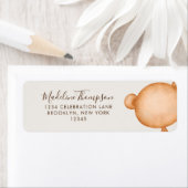 Minimalistische Rustige Beer Elegant Script Typogr Etiket (Insitu)