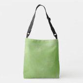 Minimalistische Sage Green Gradient Texture Canvas Crossbody Tas (Achterkant)