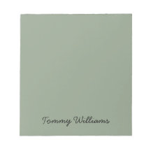 Minimalistische Sage Green Professional Eenvoudig