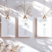 Minimalistische Sage Green Script Wedding Place Ca Kaart