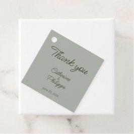 Minimalistische Sage Green Wedding Favoriete Label