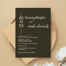 Minimalistische Sage Green Wedding